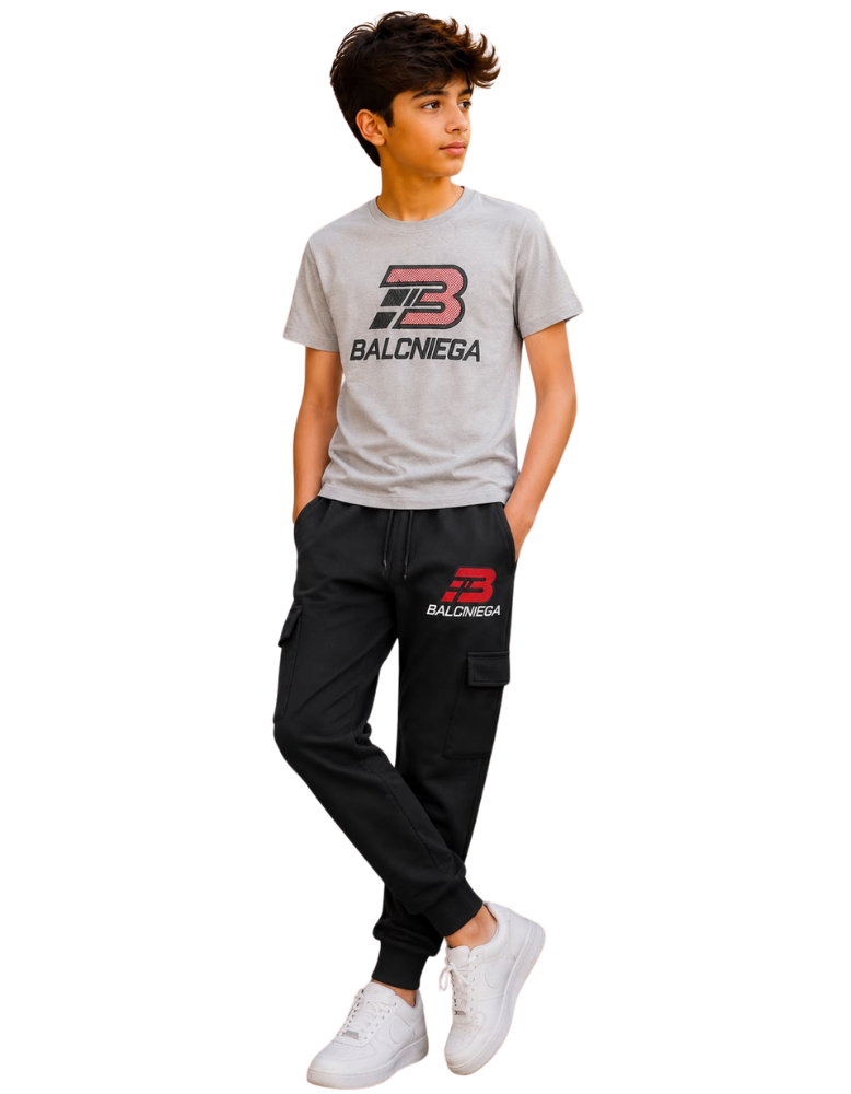 Boys Pajama - Grey "BURBERRY"